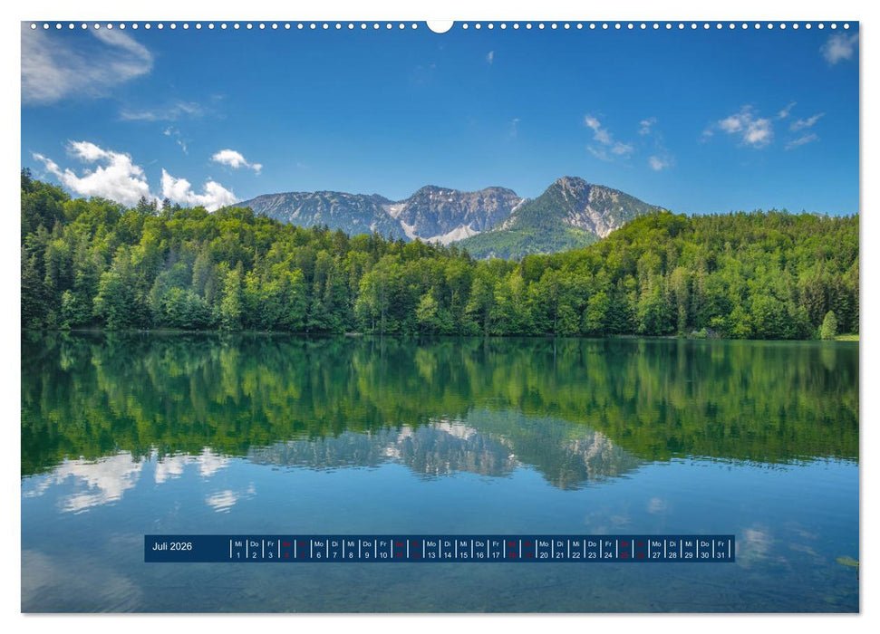 Zauberhafte Bergseen (CALVENDO Premium Wandkalender 2026)