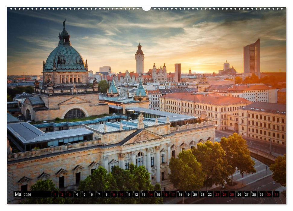 Leipzig Kalender Perspektiven (CALVENDO Premium Wandkalender 2026)