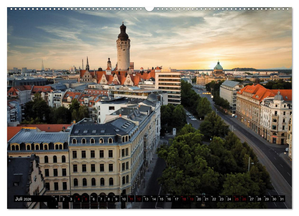 Leipzig Kalender Perspektiven (CALVENDO Premium Wandkalender 2026)