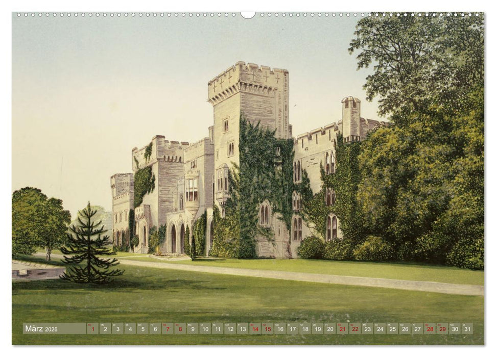 Viktorianische Landsitze (CALVENDO Premium Wandkalender 2026)