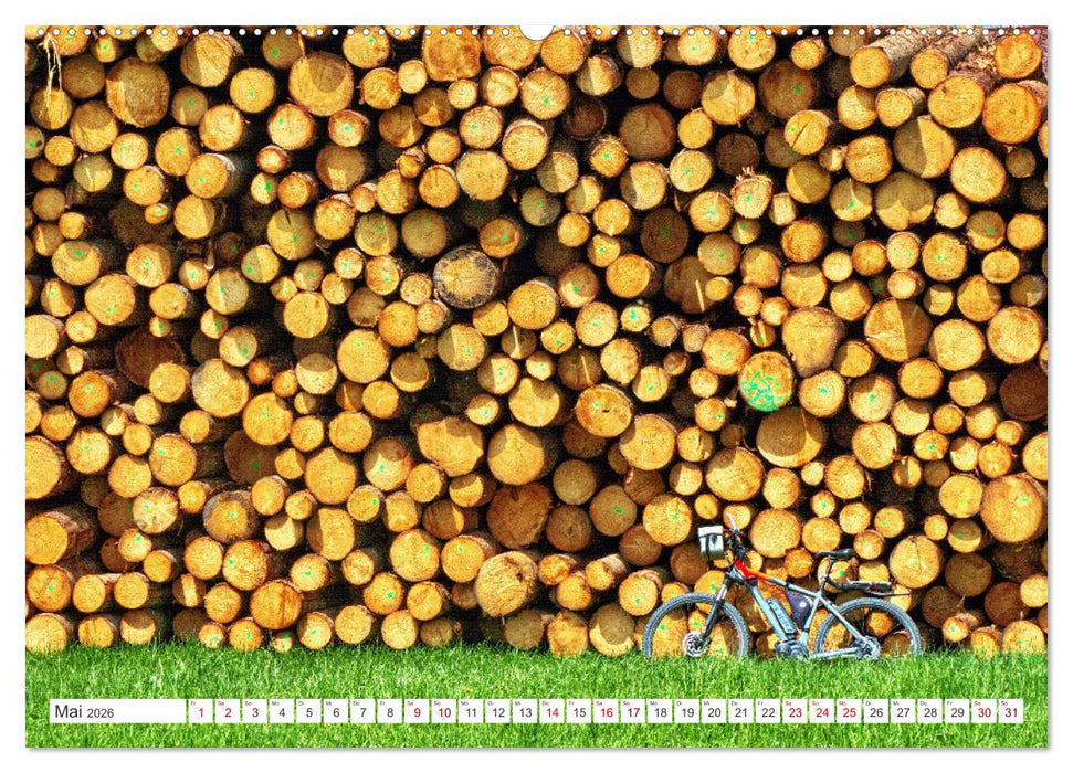 Fahr mal wieder Fahrrad (CALVENDO Premium Wandkalender 2026)