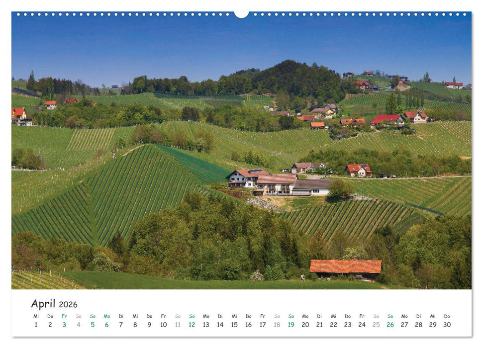 Styria – Steiermark (CALVENDO Premium Wandkalender 2026)