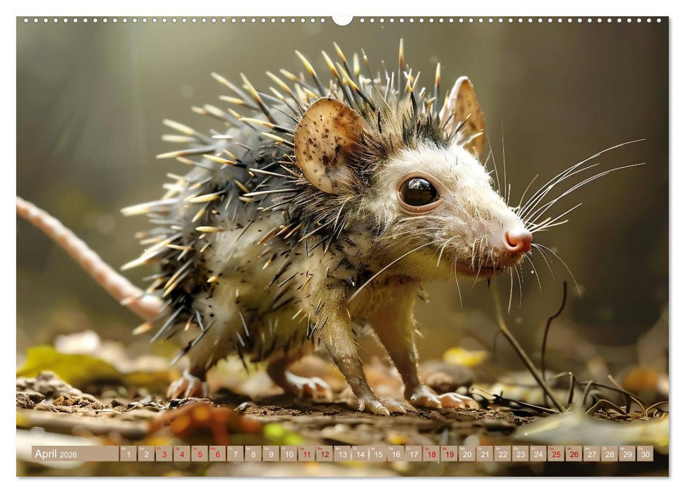 Legendäre Chimären - Von unheimlich bis monströs (CALVENDO Premium Wandkalender 2026)