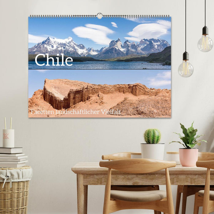 Chile - Facetten landschaftlicher Vielfalt (CALVENDO Wandkalender 2026)