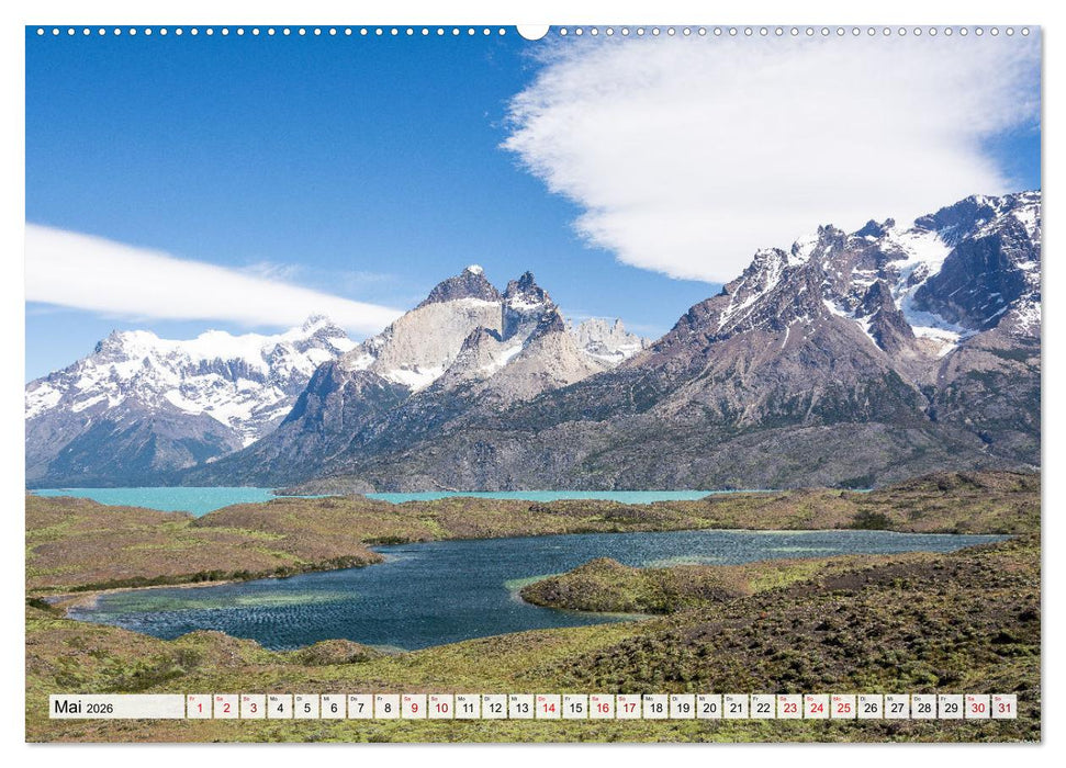 Chile - Facetten landschaftlicher Vielfalt (CALVENDO Wandkalender 2026)