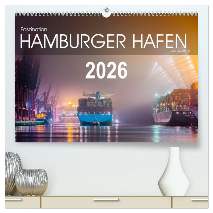 Faszination Hamburger Hafen (CALVENDO Premium Wandkalender 2026)