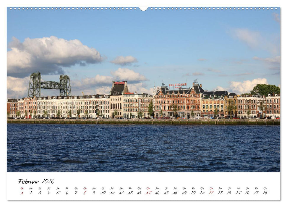 Boat and Bike Südholland (CALVENDO Premium Wandkalender 2026)