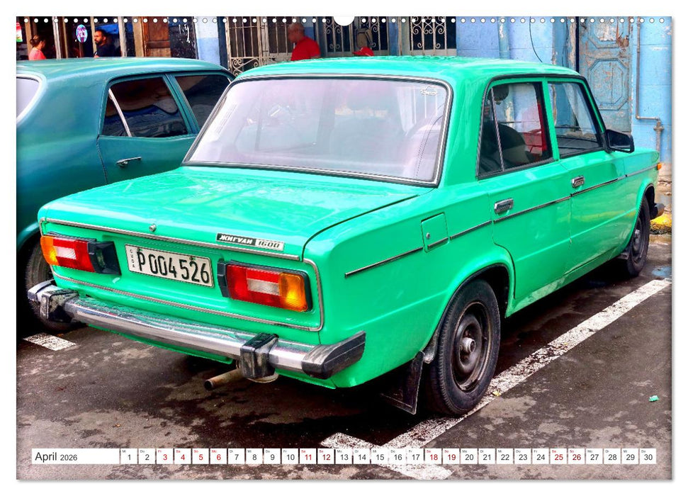 Shiguli - Der Auto-Star der UdSSR (CALVENDO Premium Wandkalender 2026)