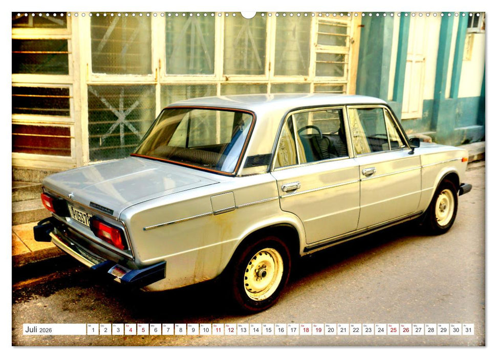 Shiguli - Der Auto-Star der UdSSR (CALVENDO Premium Wandkalender 2026)