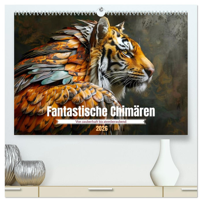 Fantastische Chimären - von zauberhaft bis atemberaubend (CALVENDO Premium Wandkalender 2026)