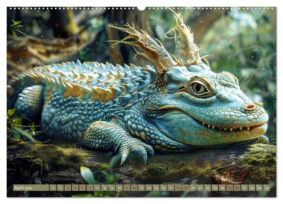 Fantastische Chimären - von zauberhaft bis atemberaubend (CALVENDO Premium Wandkalender 2026)