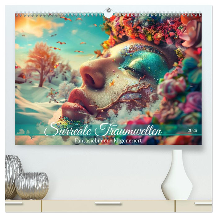 Surreale Traumwelten (CALVENDO Premium Wandkalender 2026)