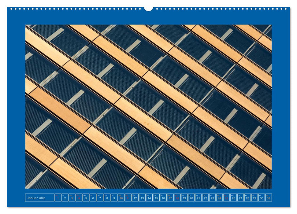 Architekturgrafik Zürich (CALVENDO Premium Wandkalender 2026)