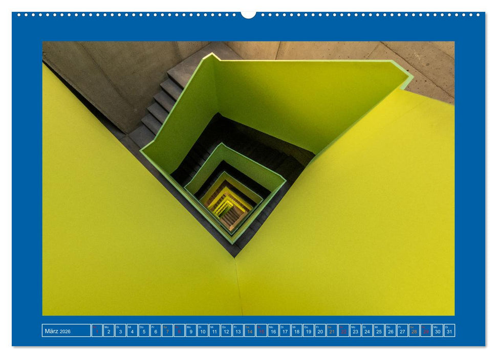 Architekturgrafik Zürich (CALVENDO Premium Wandkalender 2026)