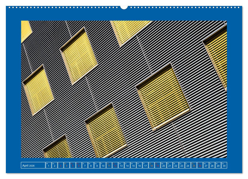 Architekturgrafik Zürich (CALVENDO Premium Wandkalender 2026)