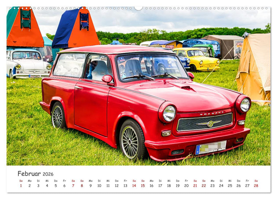 Trabi-Kult (CALVENDO Premium Wandkalender 2026)