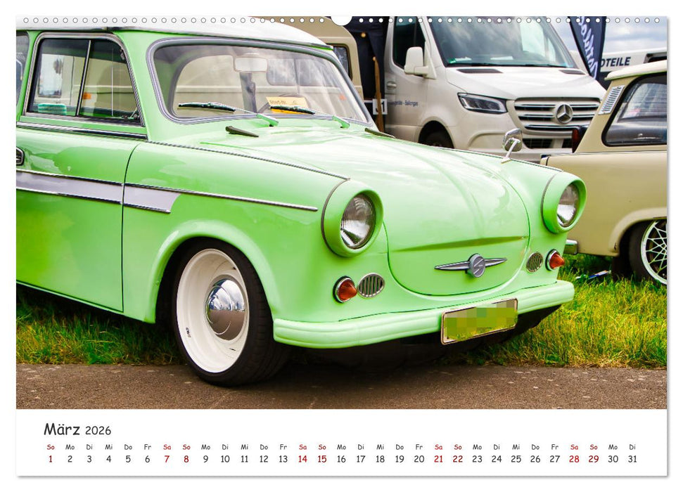 Trabi-Kult (CALVENDO Premium Wandkalender 2026)