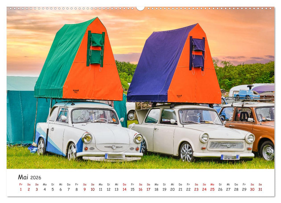 Trabi-Kult (CALVENDO Premium Wandkalender 2026)