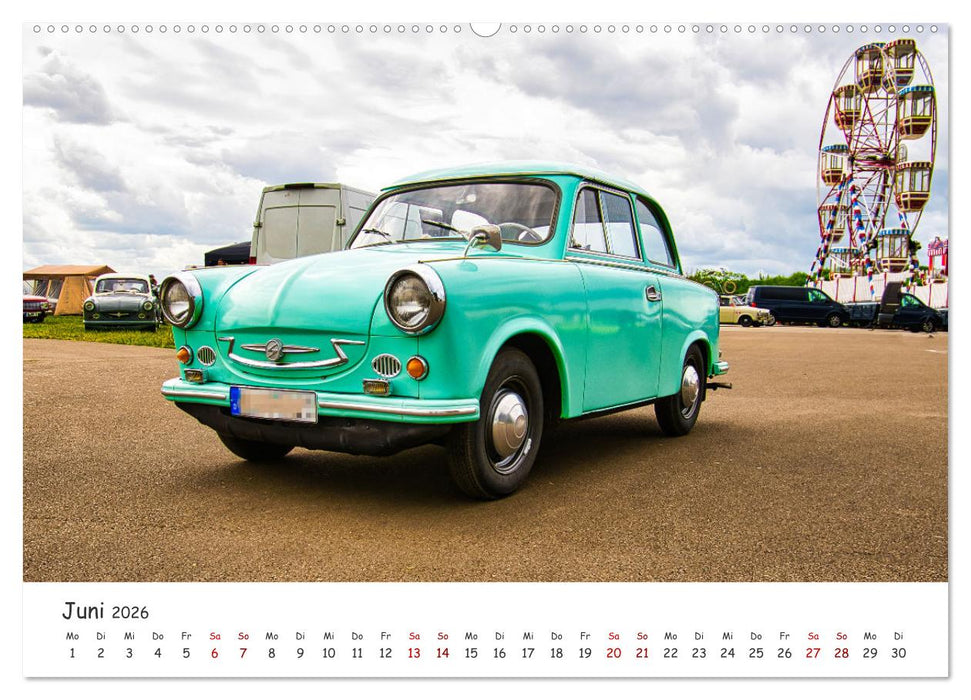 Trabi-Kult (CALVENDO Premium Wandkalender 2026)