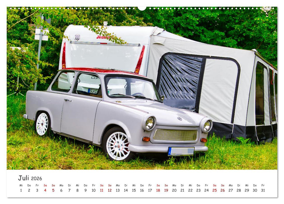 Trabi-Kult (CALVENDO Premium Wandkalender 2026)
