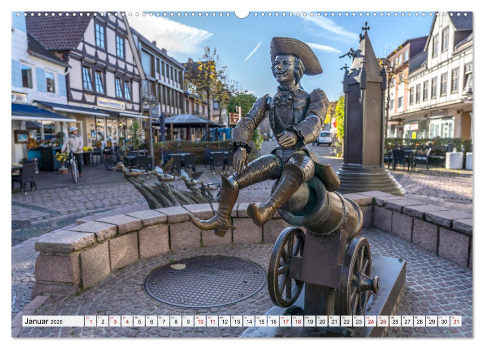 Das Weserbergland (CALVENDO Premium Wandkalender 2026)