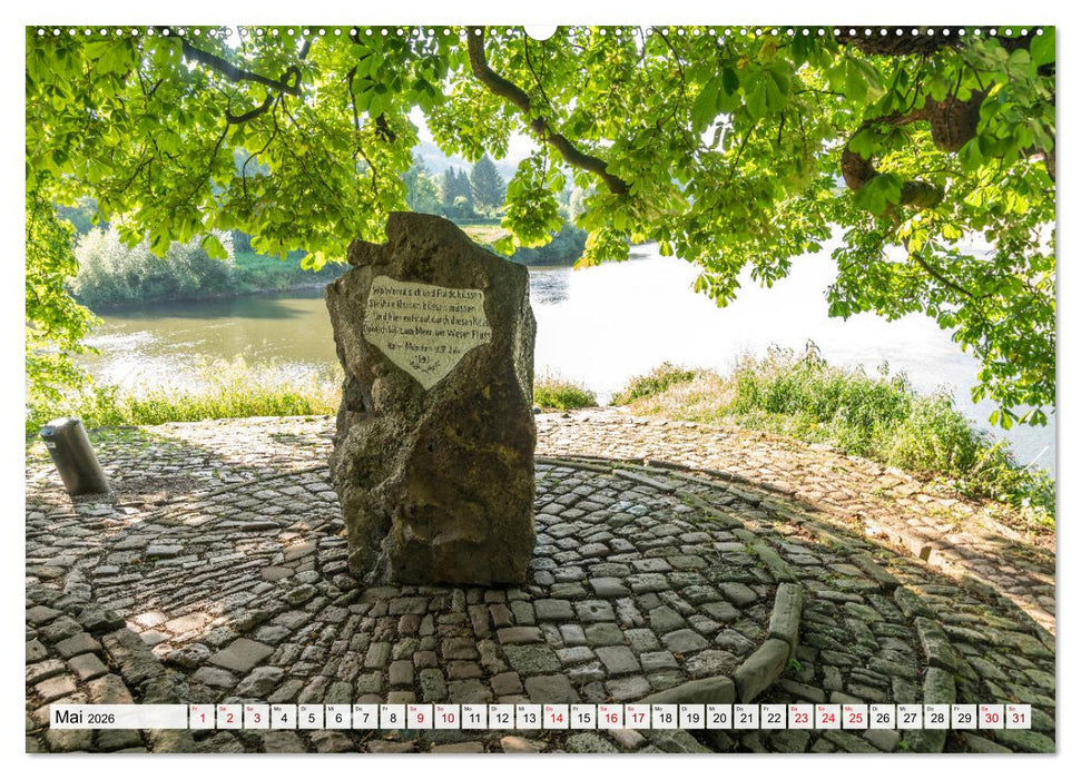 Das Weserbergland (CALVENDO Premium Wandkalender 2026)