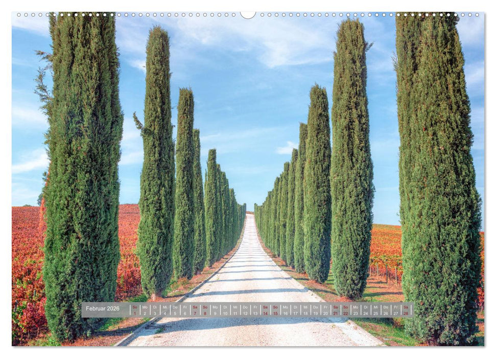 Umbrien - Das grüne Herz Italiens (CALVENDO Premium Wandkalender 2026)