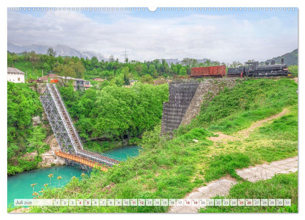 Bosnien-Herzegowina Das romantische Herz des Balkans (CALVENDO Premium Wandkalender 2026)