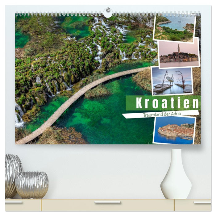 Kroatien Traumland der Adria (CALVENDO Premium Wandkalender 2026)