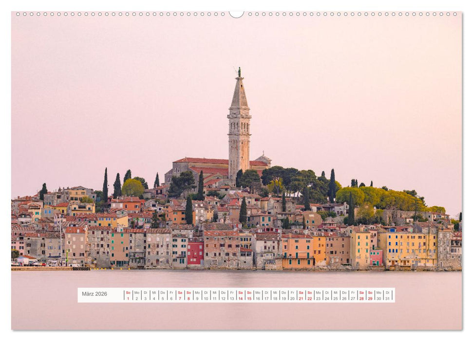 Kroatien Traumland der Adria (CALVENDO Premium Wandkalender 2026)