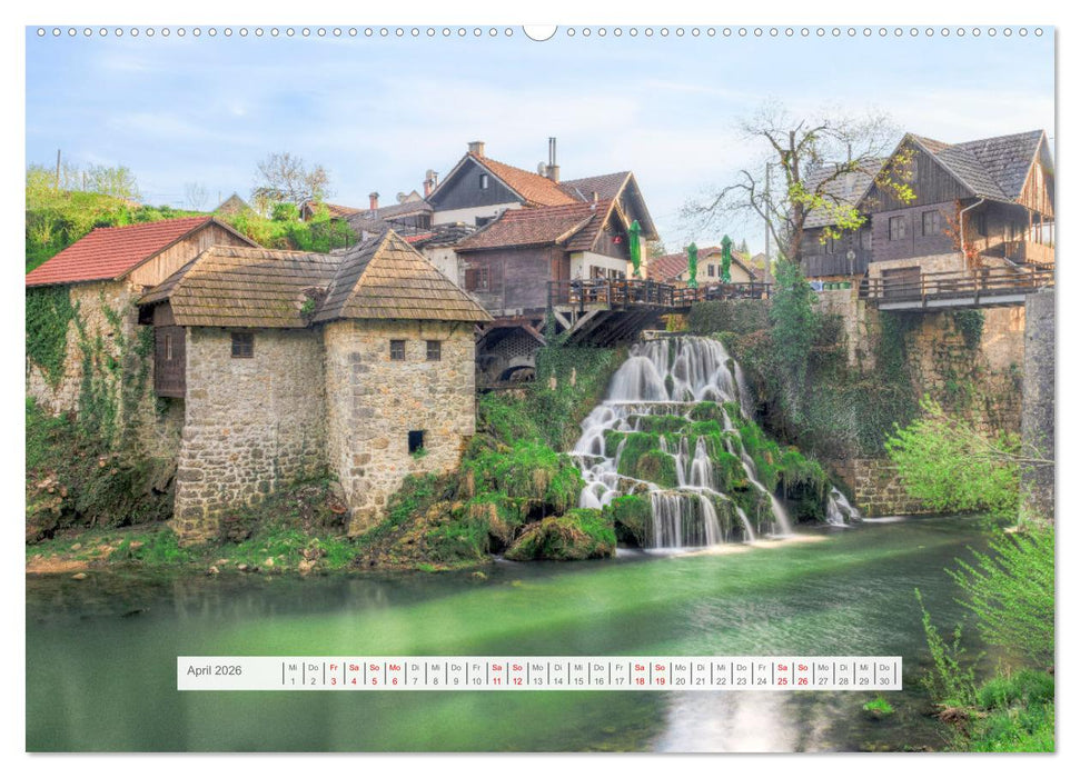 Kroatien Traumland der Adria (CALVENDO Premium Wandkalender 2026)