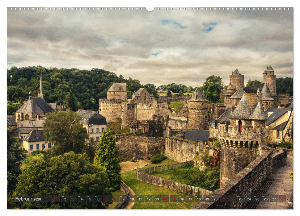 Magische Bretagne (CALVENDO Premium Wandkalender 2026)