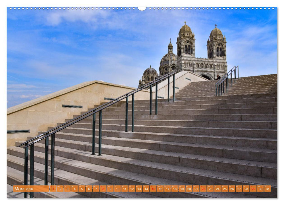 Von Marseille nach Aigus-Mortes (CALVENDO Premium Wandkalender 2026)