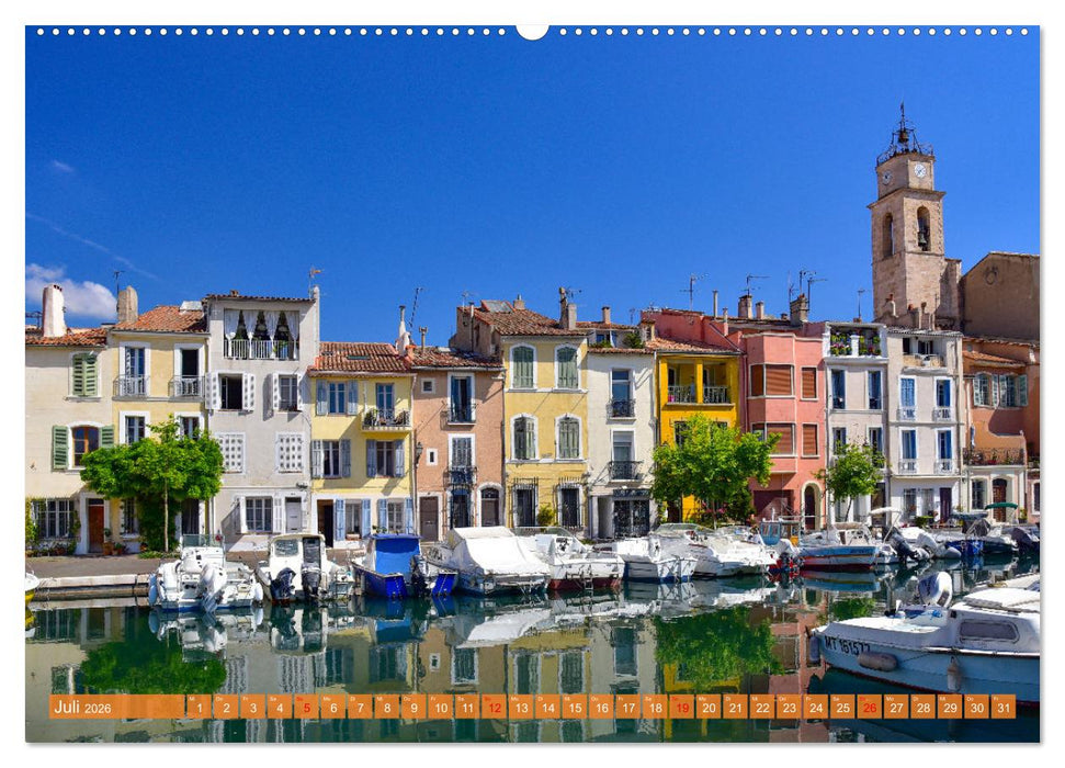 Von Marseille nach Aigus-Mortes (CALVENDO Premium Wandkalender 2026)