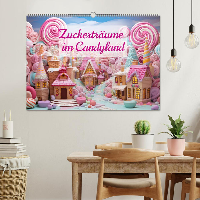 Zuckerträume im Candyland (CALVENDO Wandkalender 2026)