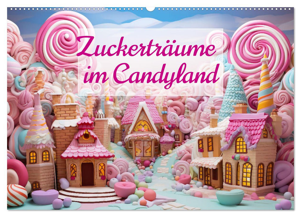 Zuckerträume im Candyland (CALVENDO Wandkalender 2026)