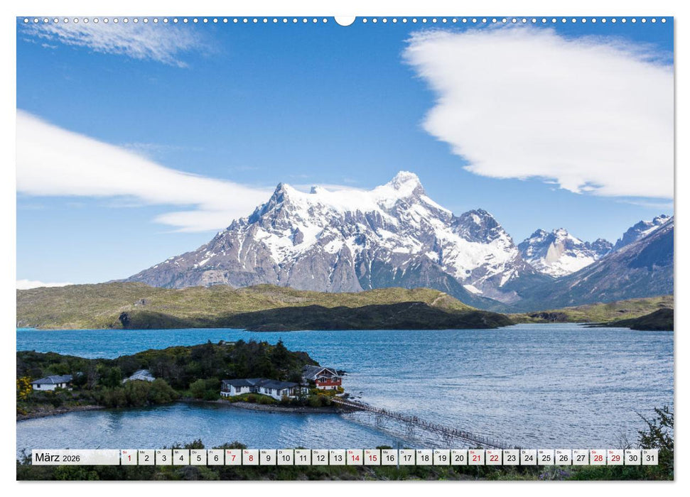 Chile - Facetten landschaftlicher Vielfalt (CALVENDO Premium Wandkalender 2026)