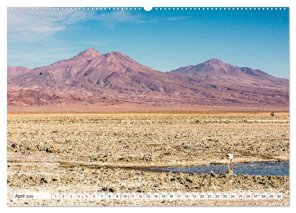Chile - Facetten landschaftlicher Vielfalt (CALVENDO Premium Wandkalender 2026)
