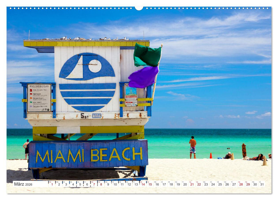 Traumstrände, mal tropisch warm, mal nordisch kalt (CALVENDO Premium Wandkalender 2026)