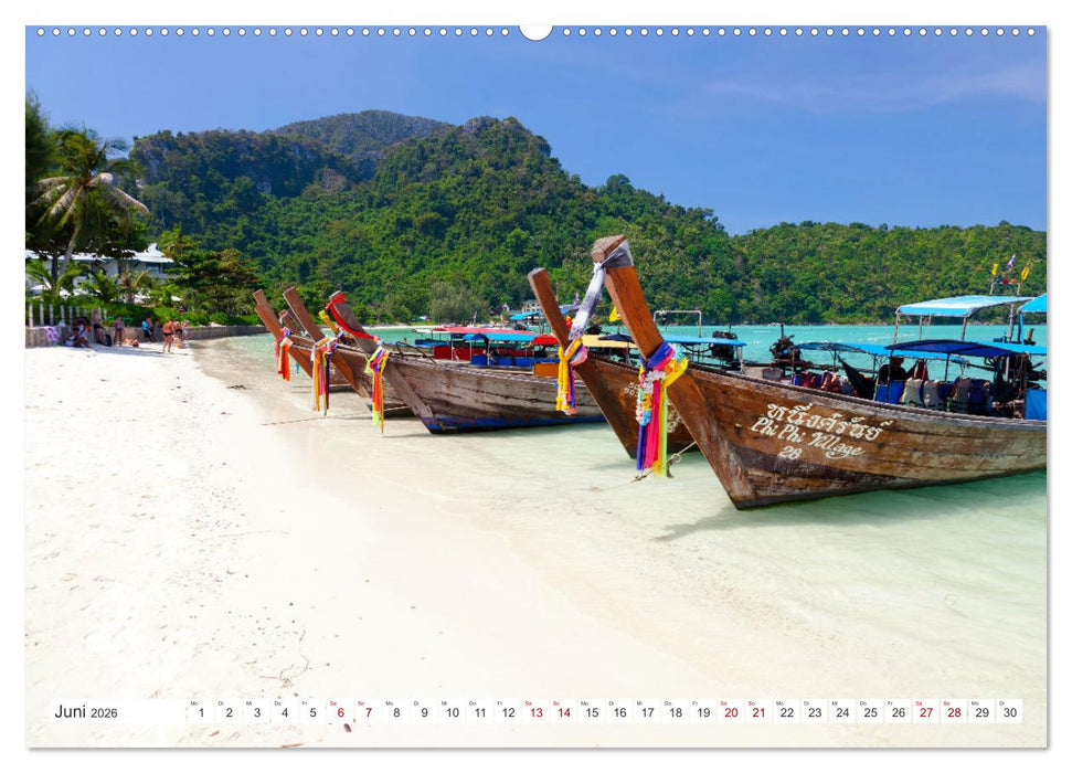 Traumstrände, mal tropisch warm, mal nordisch kalt (CALVENDO Premium Wandkalender 2026)