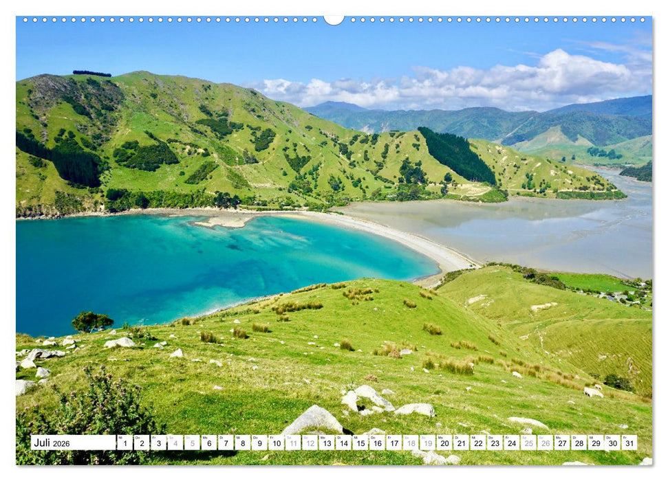 Weltreise, in zwölf Fotografien einmal um die Welt (CALVENDO Premium Wandkalender 2026)