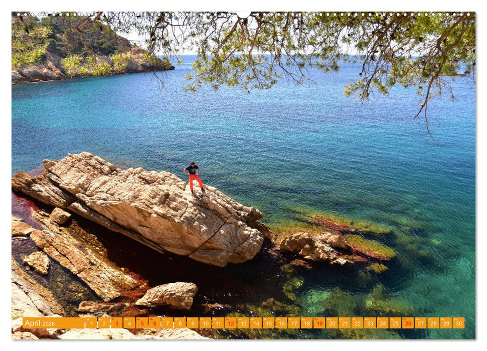 Die Entdeckung der Côte Bleue (CALVENDO Premium Wandkalender 2026)