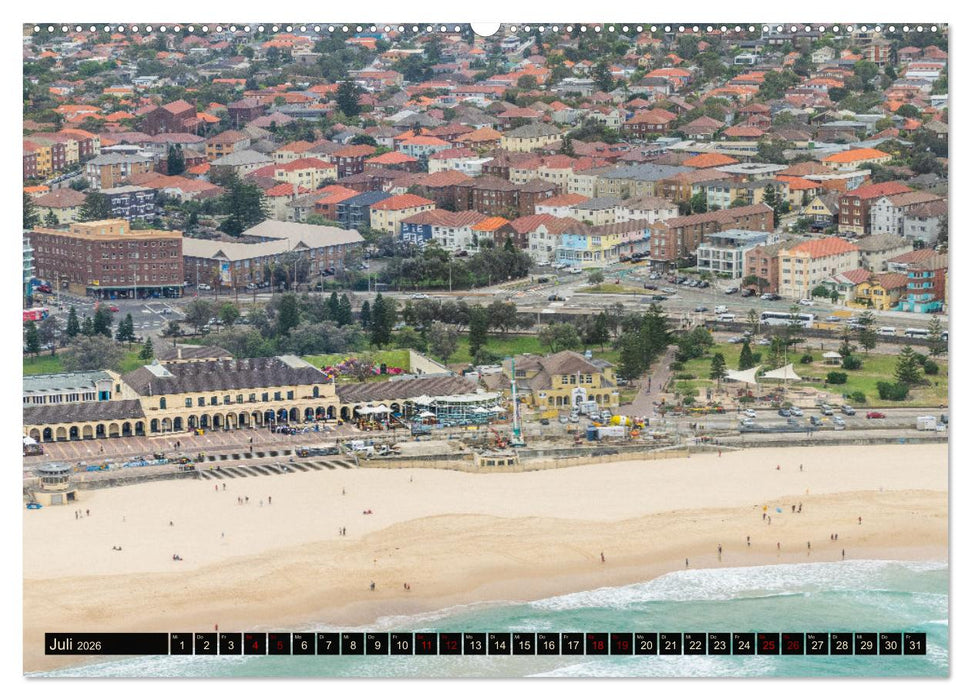 Ein Tag in Sydney - eine etwas andere Sicht (CALVENDO Premium Wandkalender 2026)