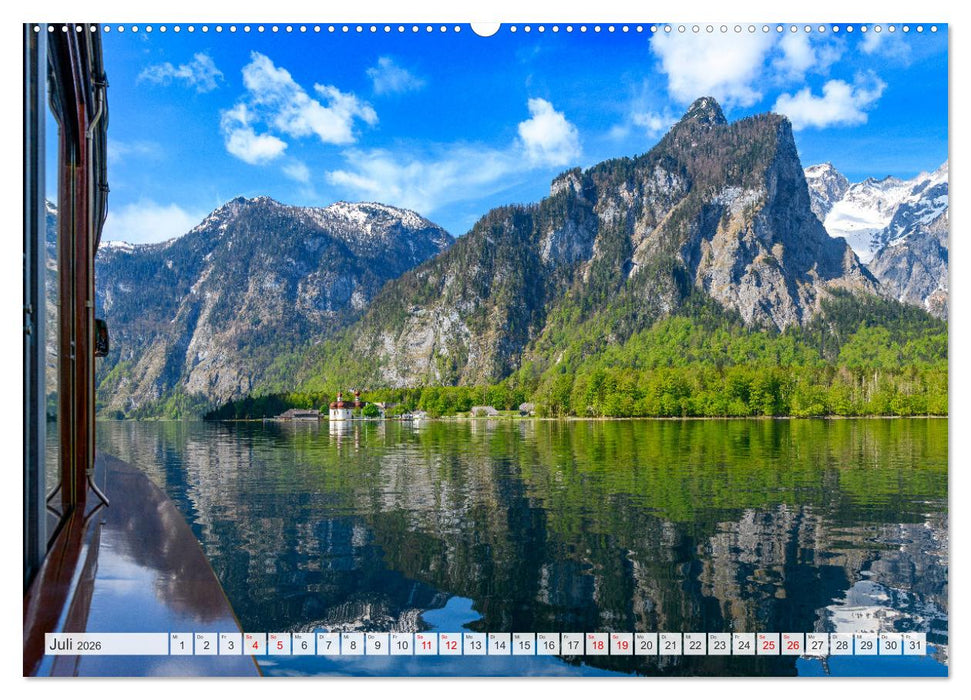 Urlaub im Berchtesgadener Land (CALVENDO Premium Wandkalender 2026)