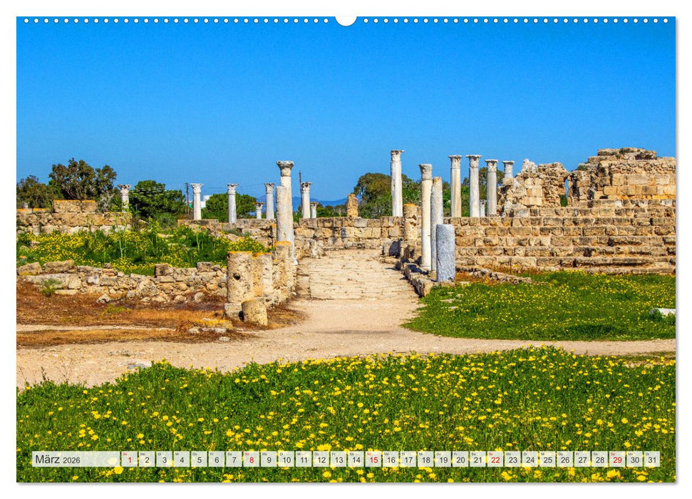 Urlaubsparadies in Nordzypern (CALVENDO Wandkalender 2026)