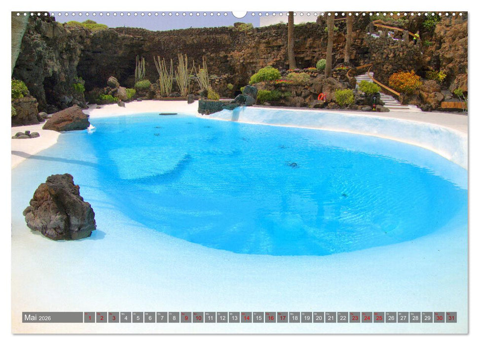 Lanzarote Aus Vulkanen geboren (CALVENDO Premium Wandkalender 2026)