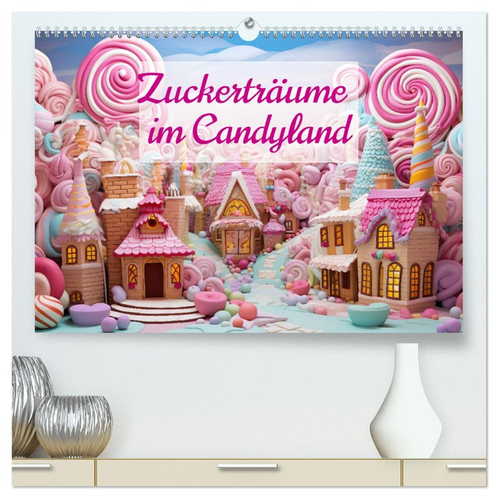 Zuckerträume im Candyland (CALVENDO Premium Wandkalender 2026)