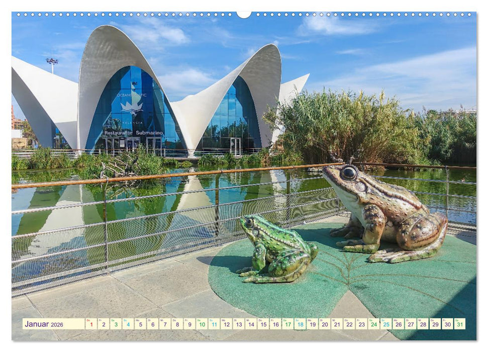 Valencia erobert dein Herz (CALVENDO Premium Wandkalender 2026)