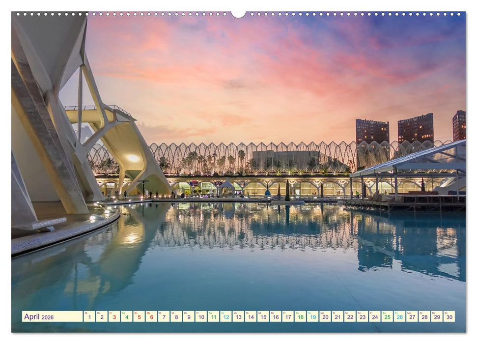 Valencia erobert dein Herz (CALVENDO Premium Wandkalender 2026)