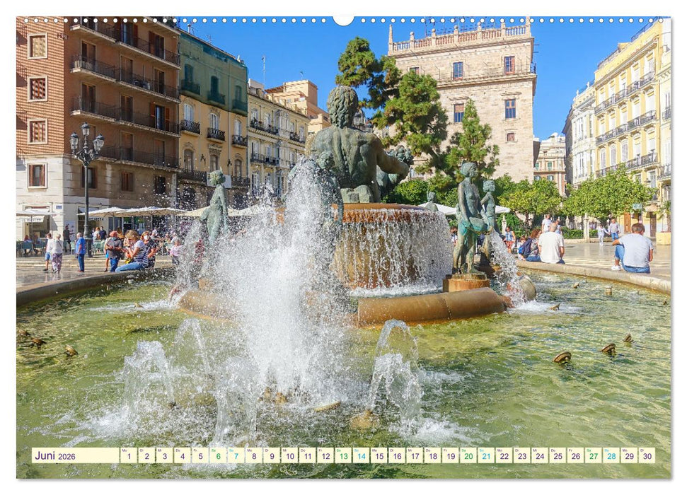 Valencia erobert dein Herz (CALVENDO Premium Wandkalender 2026)